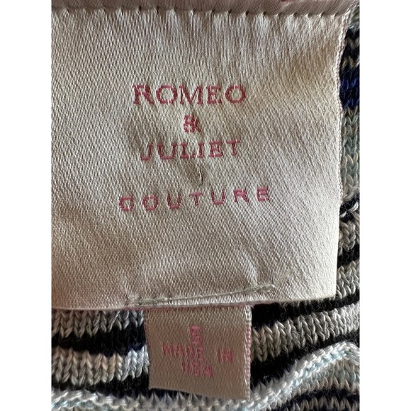 Romeo and Juliet Couture Patterned Knit Tie Dress - Picture 3 of 12